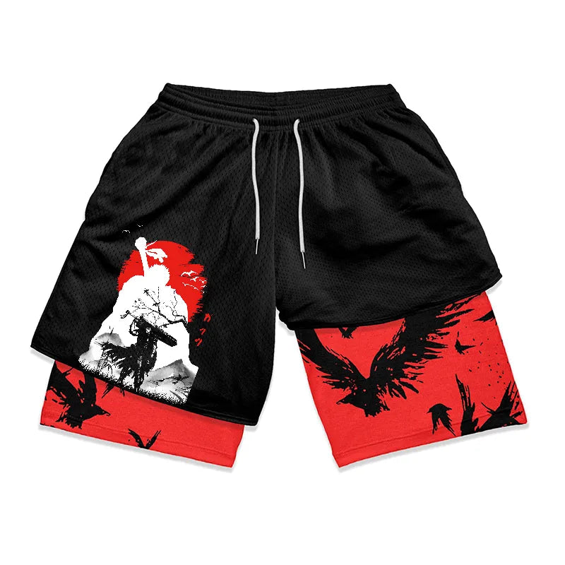 Anime Compression Shorts