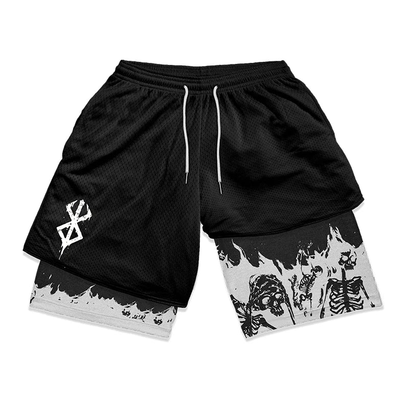 Anime Compression Shorts